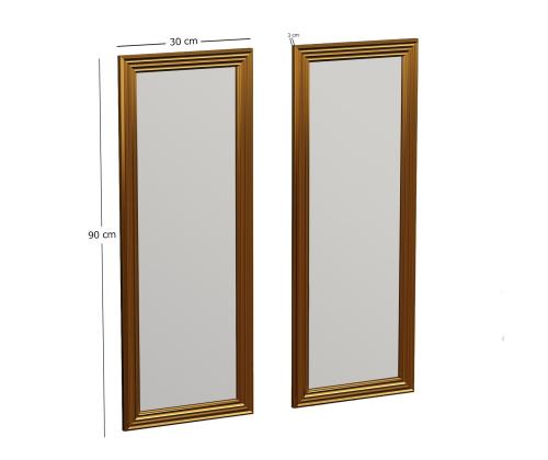 PeegelMööblikomplekt peeglid Candy - Gold