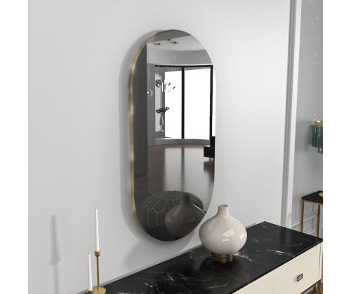 Peegel Riors - Dark Grey, Gold