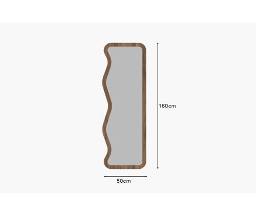 Peegel Asel - Walnut