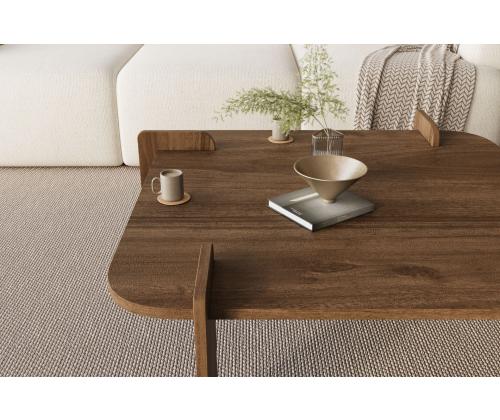 Kohvilaud Wood - Walnut