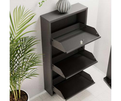 Locking 3 Piece Metal - Anthracite