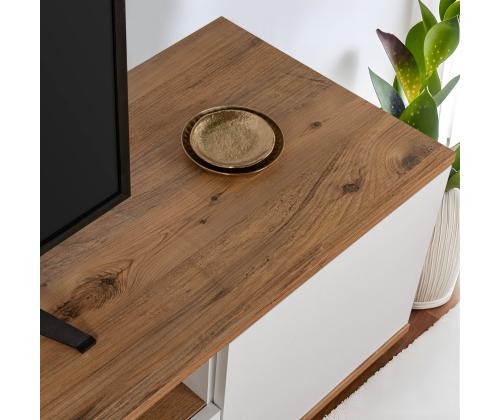 TV laud Veramont - White, Atlantic Pine