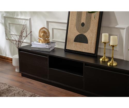 TV laud Vanguard - Wood Black