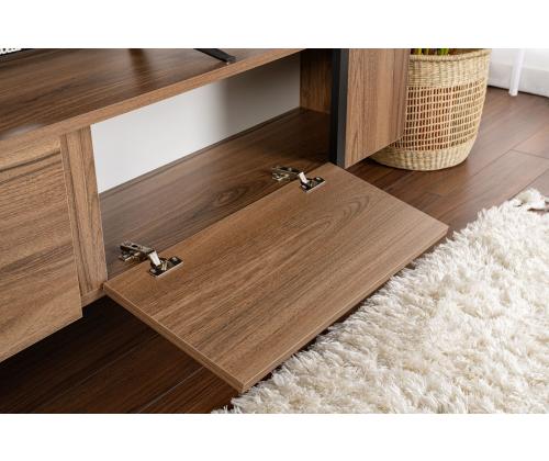 TV laud Serenity - Venezia Walnut, Black