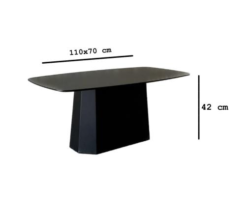 Kohvilaud Lilyum Large - Black