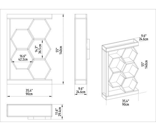 Artemis - Walnut, White