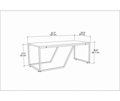 Kohvilaud Wendy - Black