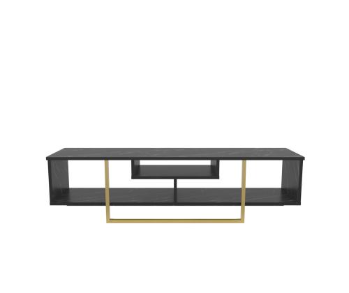 TV laud Asal 150 - Black, Gold