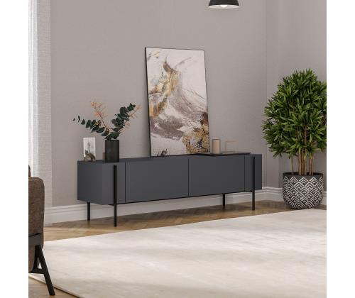 TV laud Herman - Anthracite