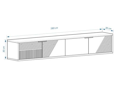 TV laud Parla - White