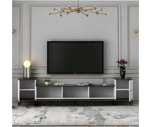 TV laud Imaj - White, Marble