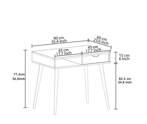 Offer - Antique Walnut, Wooden