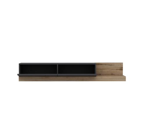 TV laud Majör - Anthracite, Walnut