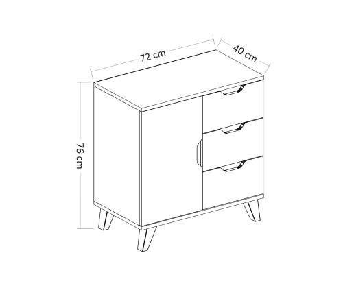 Valencia 3+1 - White