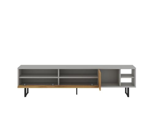 TV laud Luga - Grey, Oak