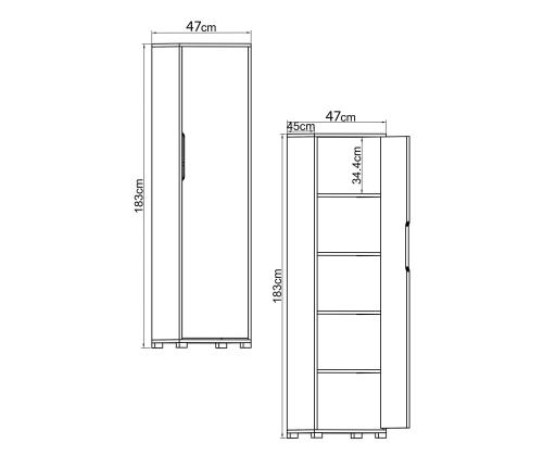 Flora 47 - Sapphire Oak, White