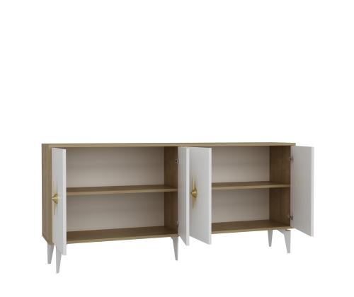 Figora - Sapphire Oak, White