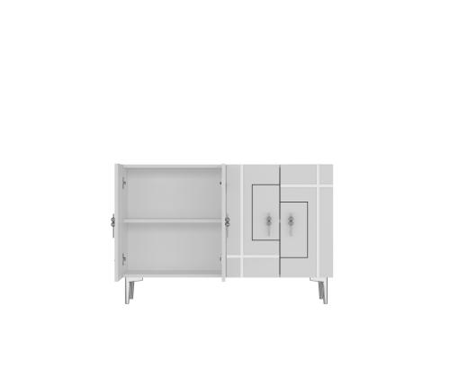 Sina - White, Silver