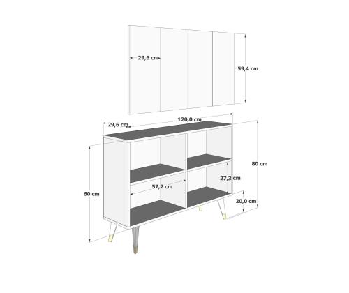 8167KM-32 - Anthracite, Silver
