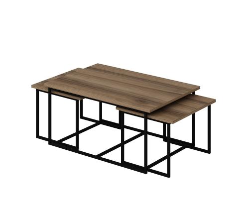 Mööblikomplekt lauad Levada - Walnut