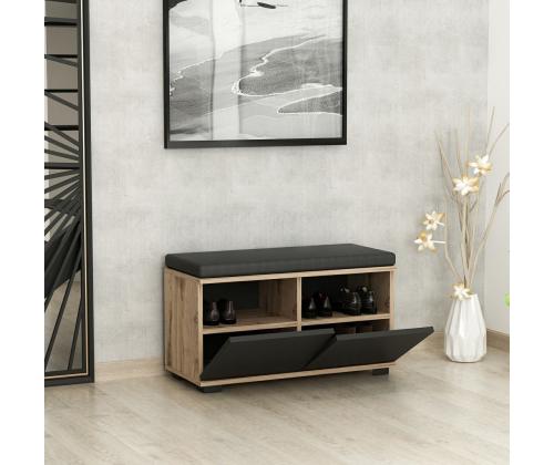 Drago - Walnut, Black