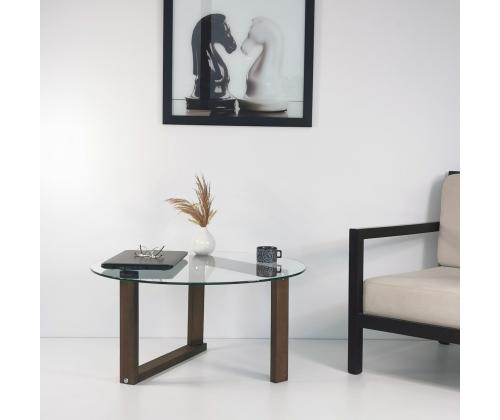 Kohvilaud Yuvarlak Cam Orta Sehpa S300