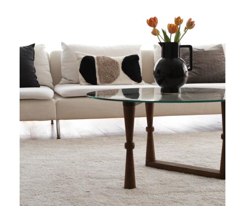 Kohvilaud Yuvarlak Cam Orta Sehpa S301