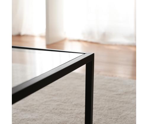 Kohvilaud Astro sehpa / şeffaf temperli cam S400