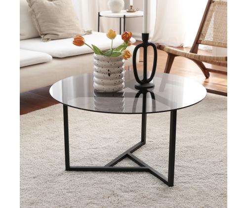 Kohvilaud Trio sehpa / füme temperli cam S402F