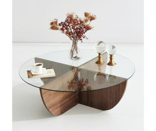 Kohvilaud Lily - Walnut