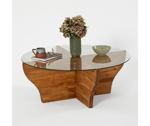 Kohvilaud Amphora - Chestnut