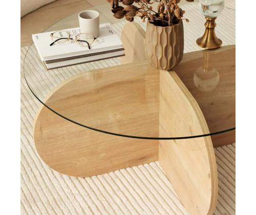 Kohvilaud Bubble - Sapphire Oak