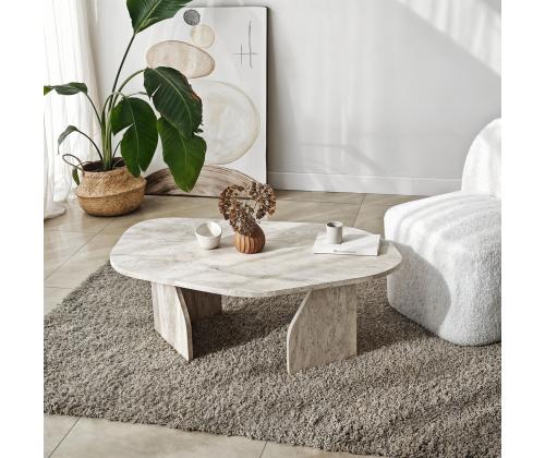 Kohvilaud Rock - Travertine
