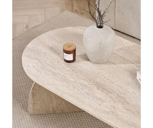 Kohvilaud Melina - Travertine