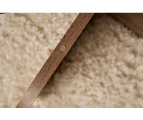 Kohvilaud Aeris - Venezia Walnut, Transparent