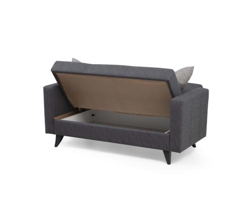 Diivan Polya - Dark Grey