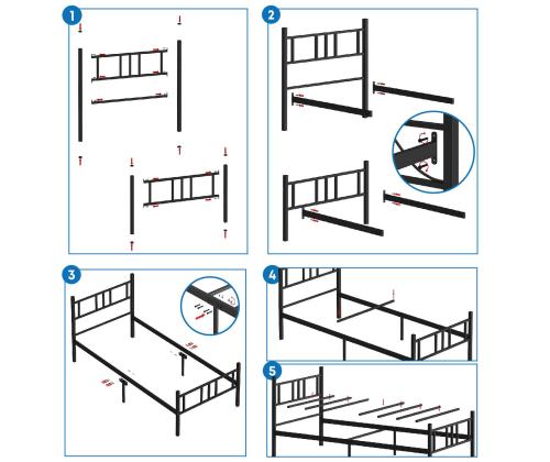 Akın - Black 90x190