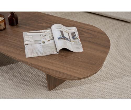 Kohvilaud Ovalis - Venezia Walnut