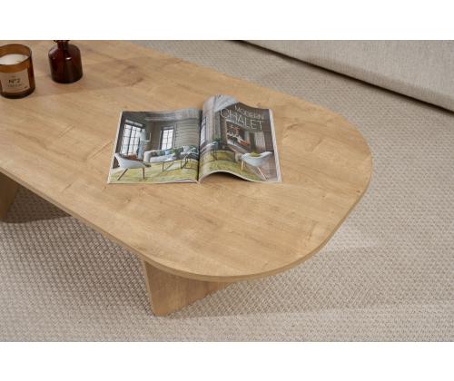 Kohvilaud Ovalis - Oak