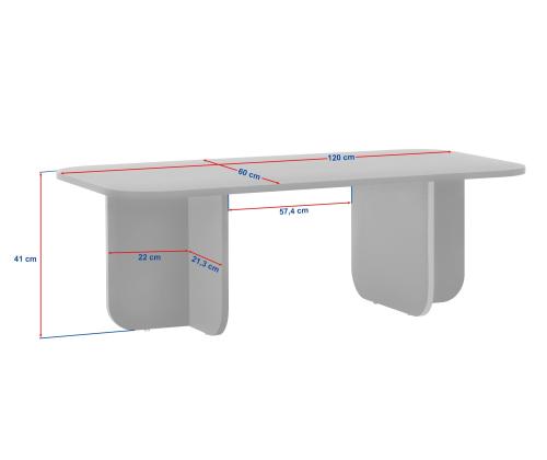 Kohvilaud Akira - Travertine