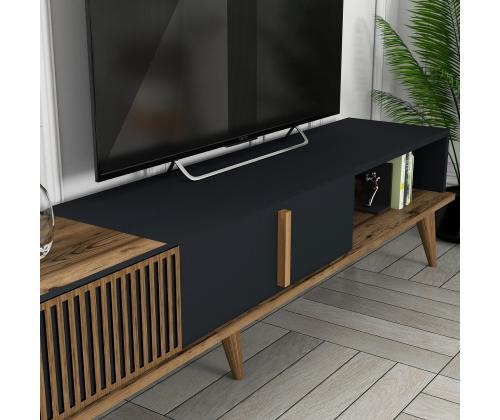 TV laud Milan TV - Walnut, Anthracite