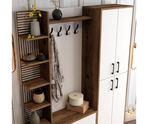 Viyana DA - Walnut, White