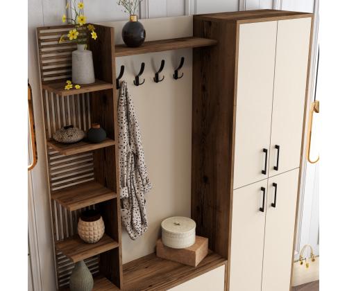 Viyana DA - Walnut, Cream