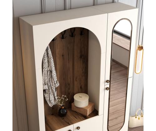 Palermo Km - Cream, Walnut