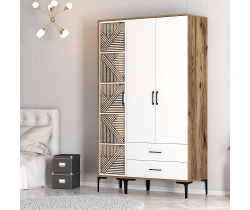 Kumsal PT - Walnut, White