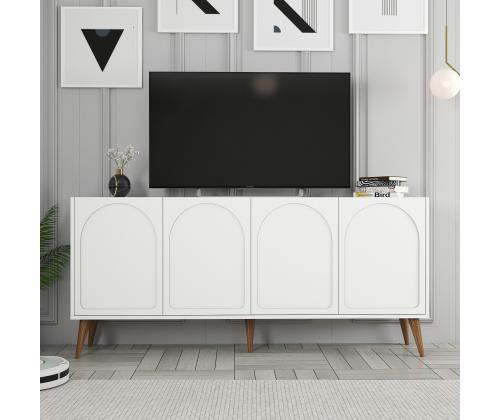 Lyon 81 - White, Walnut