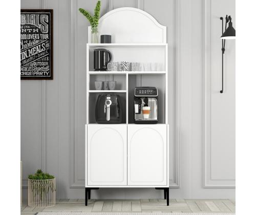 Kohvilaud Lyon 80 - White, Black