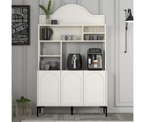 Kohvilaud Lyon 120 - Cream, Black