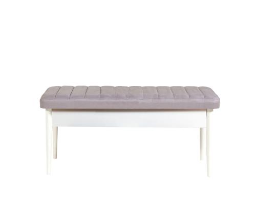 Mööblikomplekt toolid Vina White Soho Grey