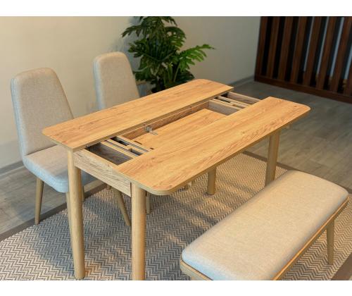 Mööblikomplekt toolid Vina Mini 01 1005 - Oak, Cream